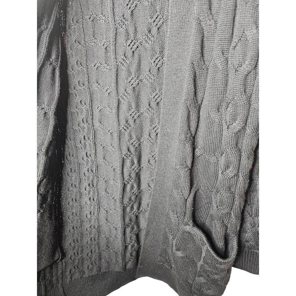 Wilfred Anya Sweater Thick Knit cardigan 100% Merino Wool Oversized SZ XXS-S - Picture 8 of 15